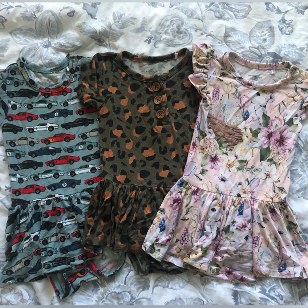 SOLD: Posh Peanut Bodysuit Twirl Bundle 6/12 Months